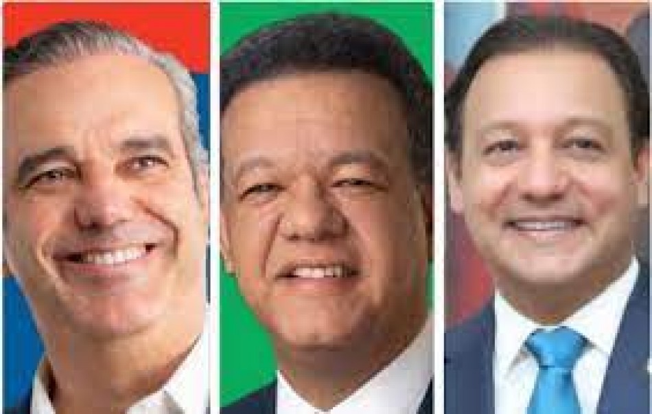 Encuestadora Consulting Research Group: Abinader 35.3%, Abel 33.8% y Leonel 19.6%