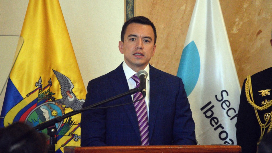 Noboa decreta nuevo estado de excepci&oacute;n en 7 provincias de Ecuador