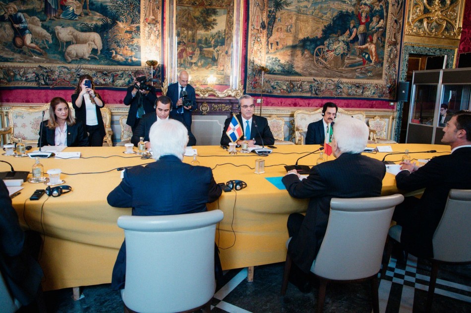 Abinader pide al presidente de Italia apoyo para fuerza multinacional que se desplegará en Haití