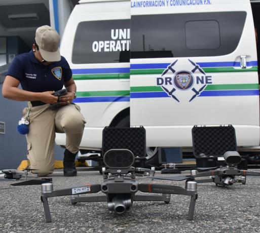 Los drones de la Polic&iacute;a mejoran la eficacia antidelictiva
