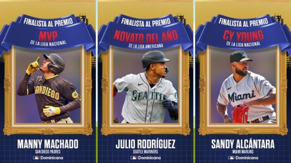 Machado, Sandy y Julio finalistas a los premios de MLB