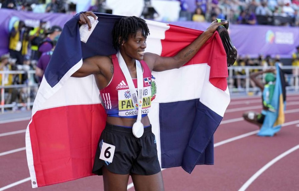 S&uacute;per especial: Marileidy Paulino gana medalla de plata en el Mundial de Atletismo