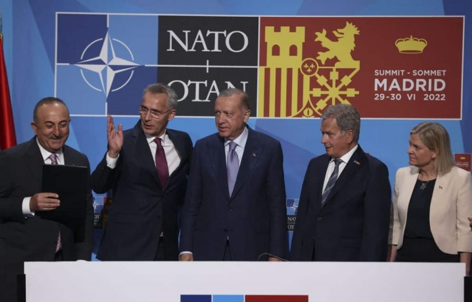 La OTAN desbloquea veto turco a entrada de Suecia y Finlandia antes de cumbre