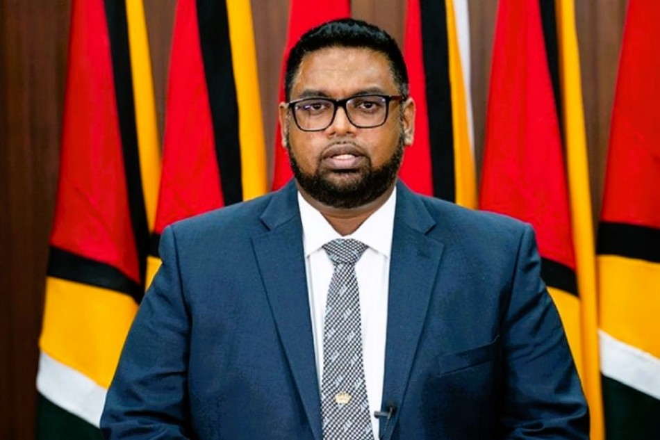 El presidente de Guyana dice que Maduro es "un criminal"