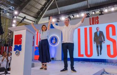 PRM formalizar&aacute; esta tarde candidaturas de Luis Abinader y Raquel Pe&ntilde;a
