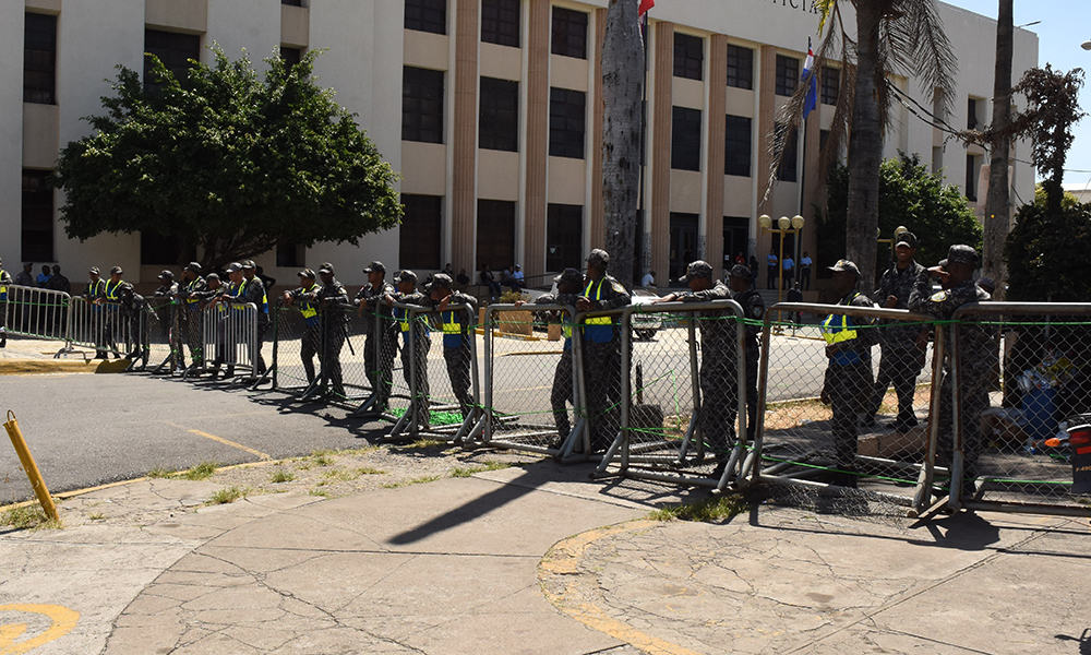 Palacio de Justicia permanece bajo la vigilancia
