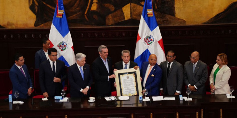 Cámara de Diputados reconoce a la Ciudad Destino Cap Cana