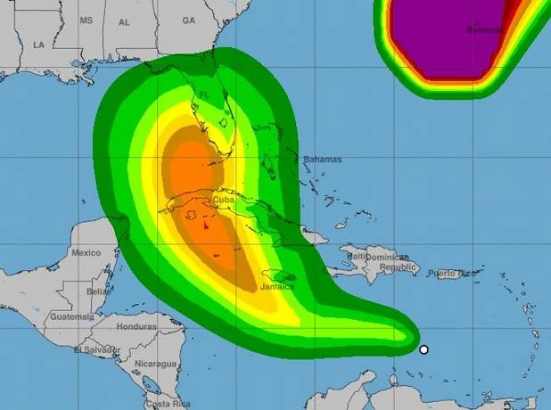 Depresi&oacute;n Tropical #9 causar&aacute; tormentas el&eacute;ctricas, lluvias y r&aacute;fagas de viento en RD