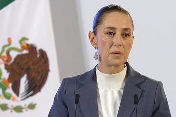 Presidenta de M&eacute;xico reacciona ante anuncio de ataques de EU