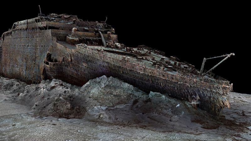 Presentan im&aacute;genes en 3D del Titanic y lo muestran como nunca antes