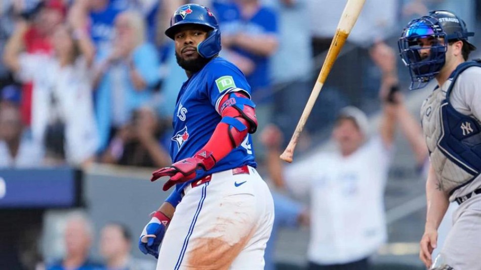 Vladimir Guerrero Jr. pega grand slam y Toronto se pone 2-0 en ventaja sobre Yankees
