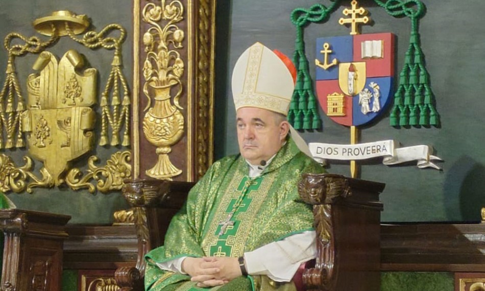 Obispos reciben al nuevo nuncio apostólico Piergiorgio