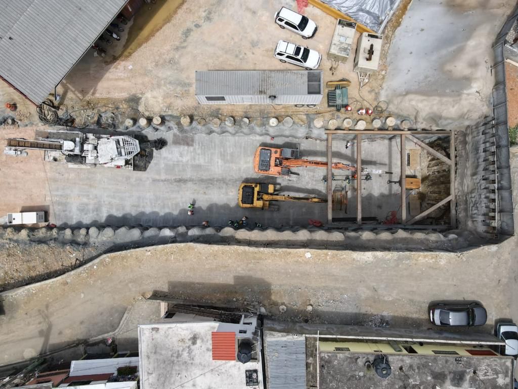 Metro Los Alcarrizos: ya est&aacute; constru&iacute;do el portal de t&uacute;nel para interconexi&oacute;n