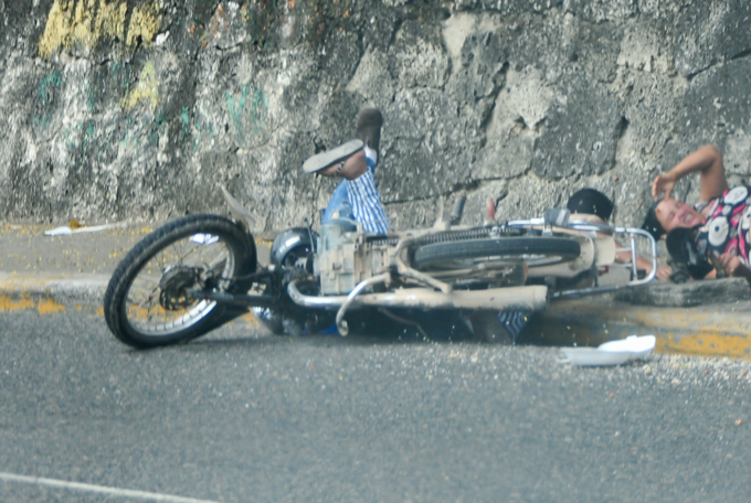 Choque entre motocicletas deja una persona muerta y tres heridas en Puerto Plata