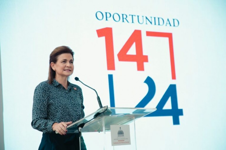 Vicepresidenta Raquel Peña inaugura centro número 117 del programa “Oportunidad 14-24”