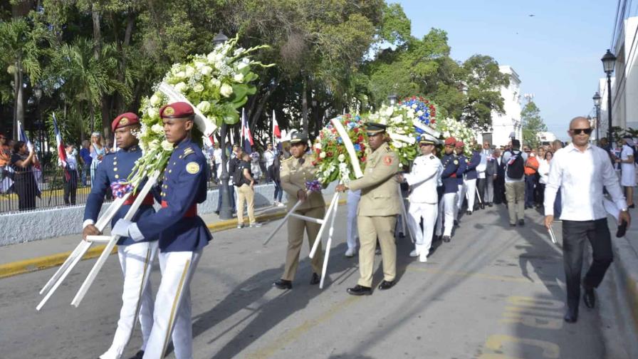 Rinden honor en Santiago a los h&eacute;roes de la Restauraci&oacute;n