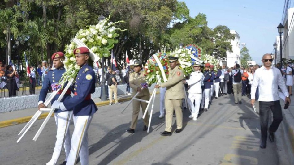 Rinden honor en Santiago a los h&eacute;roes de la Restauraci&oacute;n